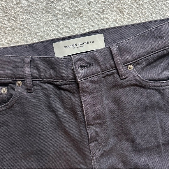 Golden Goose Sunset Colors Printed Denim Straight Leg Pants - Picture 2 of 6